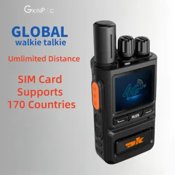 Hot Selling DK-L2 5000km Walkie Talkie Two Way Radio Compact Support Poc Global and Real Ptt 4g Global Walkie Talkie